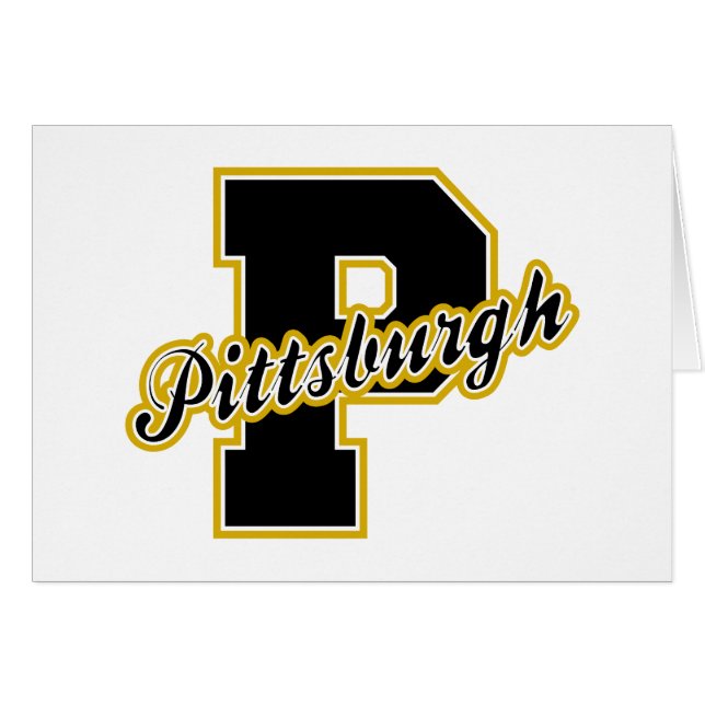Pittsburgh-Buchstabe (Vorderseite (Horizontal))