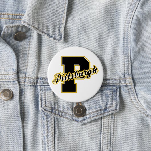 Pittsburgh-Buchstabe Button (Beispiel)