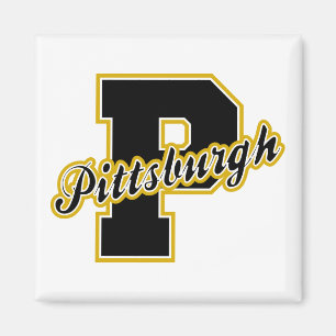 Pittsburgh-Buchstabe Magnet