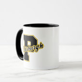 Pittsburgh-Buchstabe Tasse (Vorderseite Links)