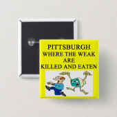 PITTSBURGH BUTTON (Vorne & Hinten)