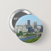 Pittsburgh Button (Vorne & Hinten)