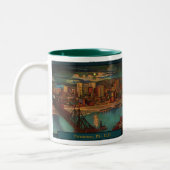 Pittsburgh by Moonlight Coffee Tasse (Links)