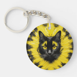 Pittsburgh Cat Schlüsselanhänger