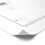 Pittsburgh Census Dotmap Poster (Ecke)