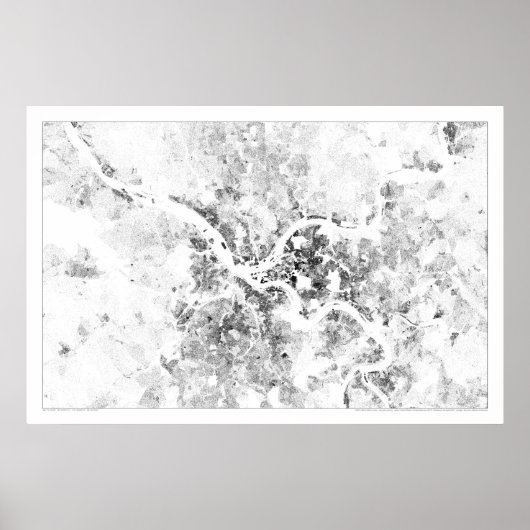 Pittsburgh Census Dotmap Poster (Vorne)
