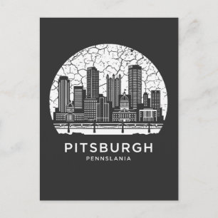 Pittsburgh City Pennsylvania Postkarte