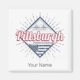 Pittsburgh City Vereinigte Staaten Pennsylvania US Magnet