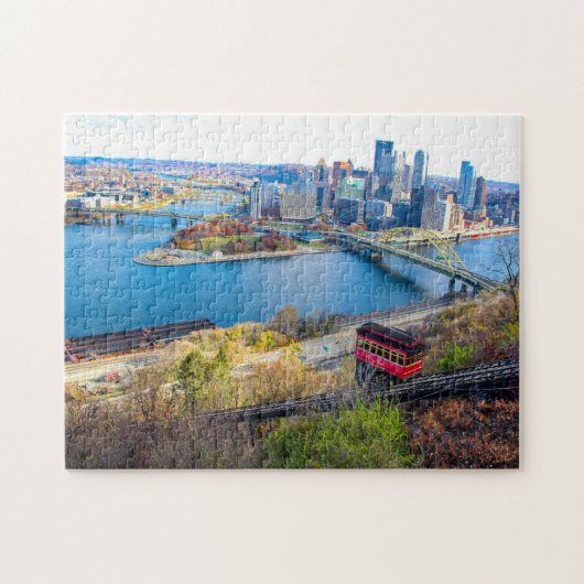 Pittsburgh Cityscape Jigsaw Puzzle (Horizontal)