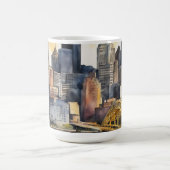 Pittsburgh Cityscape Kaffeetasse (Mittel)