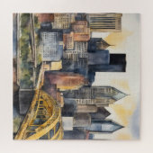 Pittsburgh Cityscape Puzzle (Horizontal)