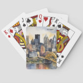 Pittsburgh Cityscape Spielkarten (Rückseite)