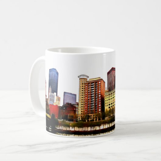 Pittsburgh Coffee Tasse (Vorderseite Links)