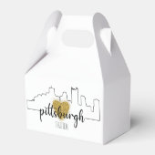 Pittsburgh Cookie Table Gevor Box Geschenkschachtel (Rückseite)