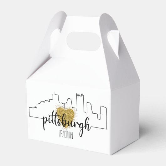 Pittsburgh Cookie Table Gevor Box Geschenkschachtel (Rückseite)