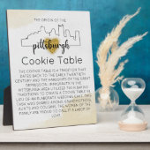 PITTSBURGH COOKIE TABLE SIGN WEDING FOTOPLATTE (Seite)