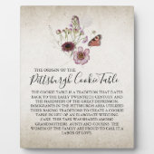 PITTSBURGH COOKIE TABLE SIGN WEDING FOTOPLATTE (Vorderseite)