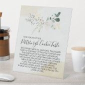 PITTSBURGH COOKIE TABLE SIGN WEDING SOCKELSCHILD (In Situ)