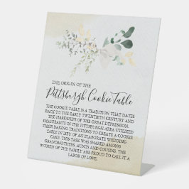 PITTSBURGH COOKIE TABLE SIGN WEDING SOCKELSCHILD