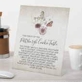 PITTSBURGH COOKIE TABLE SIGN WEDING SOCKELSCHILD (In Situ)