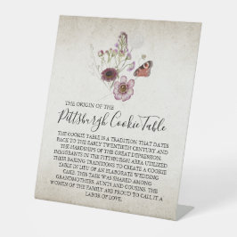 PITTSBURGH COOKIE TABLE SIGN WEDING SOCKELSCHILD