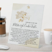 PITTSBURGH COOKIE TABLE SIGN WEDING SOCKELSCHILD (In Situ)