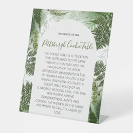 PITTSBURGH COOKIE TABLE SIGN WEDING SOCKELSCHILD