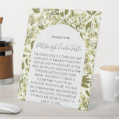 PITTSBURGH COOKIE TABLE SIGN WEDING SOCKELSCHILD (In Situ)