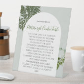 PITTSBURGH COOKIE TABLE SIGN WEDING SOCKELSCHILD (In Situ)