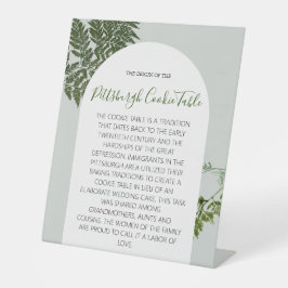 PITTSBURGH COOKIE TABLE SIGN WEDING SOCKELSCHILD