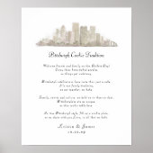 Pittsburgh Cookie Table Tradition Poster (Vorne)