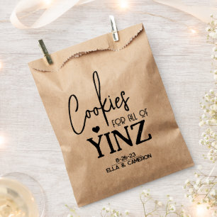 Pittsburgh Cookies Table Leckerei Bags Geschenktütchen
