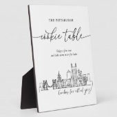 Pittsburgh Cookies Table Tabletop Plaque mit Easel Fotoplatte (Seite)