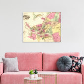 Pittsburgh, Deutschland Leinwanddruck (Insitu (Wohnzimmer))