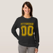 Pittsburgh-Doppeltes null T-Shirt (Vorne ganz)