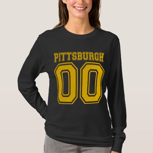 Pittsburgh-Doppeltes null T-Shirt (Vorderseite)
