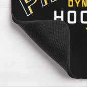 Pittsburgh Dynasty Hockey Black Mouse Pad Mousepad (Ecke)