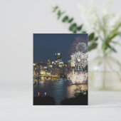 Pittsburgh Fireworks Postkarte (Stehend Vorderseite)