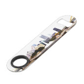 Pittsburgh-Flaschenkopfer Speed Flaschenöffner (Vorderseite Schrägansicht)