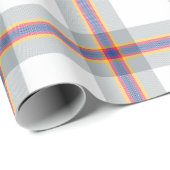 Pittsburgh Football Kariert Wrapping Paper Geschenkpapier (Rolleneckpunkt)