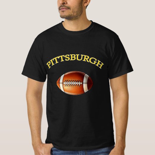 Pittsburgh Football T-Shirt (Vorderseite)