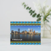 Pittsburgh Foto Postkarte (Stehend Vorderseite)