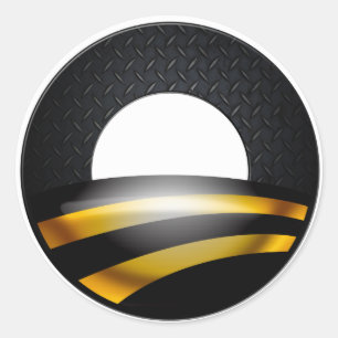 Pittsburgh für Obama Runder Aufkleber