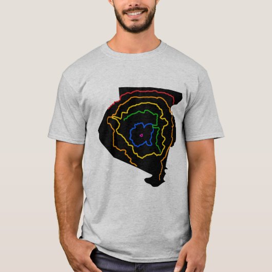 Pittsburgh-Gurt-Systems-T - Shirt (grau) (Vorderseite)