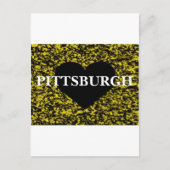 Pittsburgh Heart Postkarte (Vorderseite)