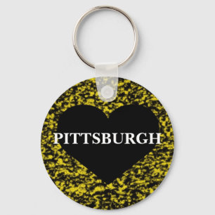 Pittsburgh Heart Schlüsselanhänger
