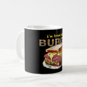 Pittsburgh - "Ich bin aus dem Burgh" Kaffeetasse (Vorderseite Links)