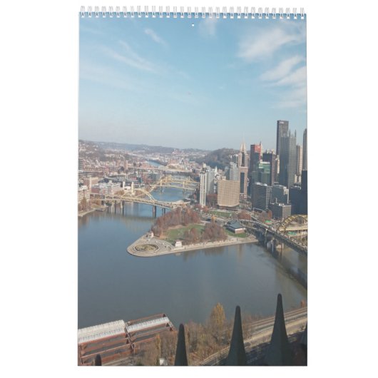 Pittsburgh in ihrer Herrlichkeit Kalender (Rückseite)