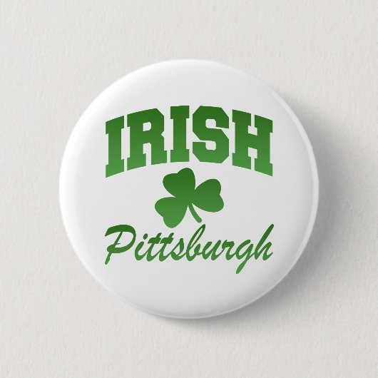 Pittsburgh-Iren-Knopf Button (Vorderseite)