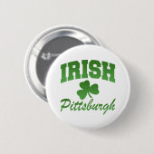 Pittsburgh-Iren-Knopf Button (Vorne & Hinten)